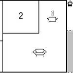 דירה Two-bedroom In זאדאר